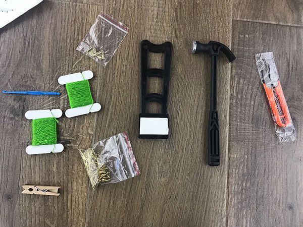 Набор креативного творчества String Art Лошадь скакун 20*15 см изонить из ниток стринг-арт с гвоздями молоток 186006 фото