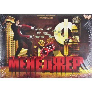Настольная игра экономическая, в коробке 36х2х25 см, "Менеджер", Danko toys DTG28-U фото