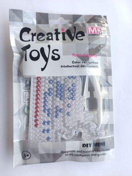 Набір для творчості Термомозаїка Creative Toys Вітрильник намистини пінцет термопапір 12,5x19x2 см CT-0023M1 фото