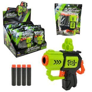 Зброя з м'якими кулями Іграшковий Бластер "Air Blaster" 4 м'які патрони 118A 118А фото