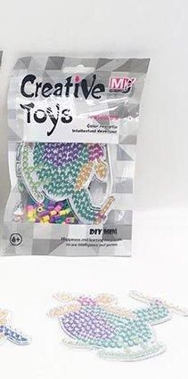 Набір для творчості Термомозаїка Creative Toys Вертоліт кольорові намистини пінцет термопапір 12,5x19x2 см CT-0023L3 фото