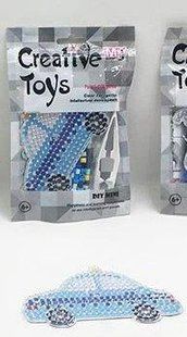 Набір для творчості Термомозаїка Creative Toys Поліцейський автомобіль пінцет термопапір 12,5x19x2 см CT-0023O3 фото