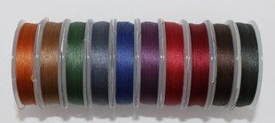 Нитка для бісеру, бісерна нитка Tytan "Мікс темний №1" 100 м Spark Beads бісероплетіння котушка муліне 100-микс тёмный №1 фото