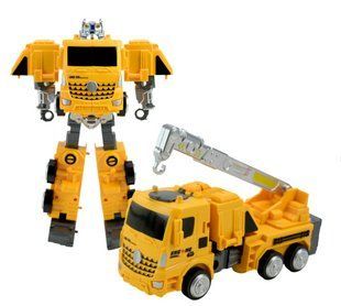 Іграшка робот-трансформер Будівельна техніка Будтехніка Engineering Warrior 24 см 788-93Y 788-93Y фото
