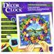 Набір для творчості "Decor clock" для декорування годинника вишивка стрічками бісером Danko Toys 4х32х32 см DС-6 DС-6 фото 1