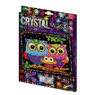 Набор алмазной мозаики вышивки Crystal mosaic Самоклеющиеся стразы кристаллы 5d 28х22 см CRM-1 CRM-1 фото