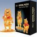 Объемный 3D Crystal Puzzle &laquo;Винни-Пух&raquo; (Winnie the Pooh), кристальный 3D пазл-головоломка 42 детали 9037 9037 фото 1