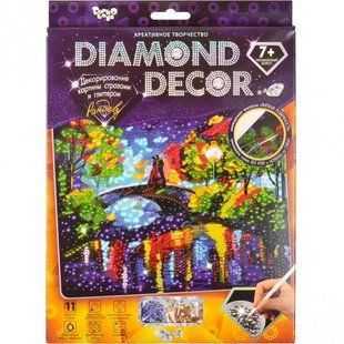 Набор алмазная картина &laquo;Мост&raquo;, Diamond Decor, частичная выкладка , мозаика 5d, 27х22 см DD2 DD2 фото