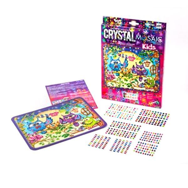 Набір вишивки алмазної мозаїки Crystal mosaic kids мозаїка 5d 28х22 см мозаїка з кристалів CRMk-4 CRMk-4 фото