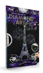 Алмазна вишивка "Ейфелева вежа" пейзаж париж Diamond art мозаїка 5d набори 32,5х23,5 см DAR-10 DAR-10 фото